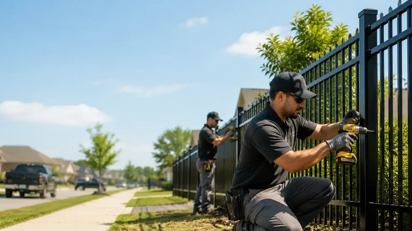 Metal Fence Installation in Ivanhoe, TX